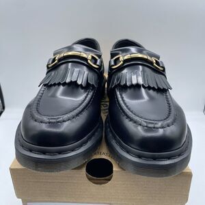Dr Martens Adrian Snaffle Loafers Black Adult EU 38 USM 6 USL 7 Tassels NWB